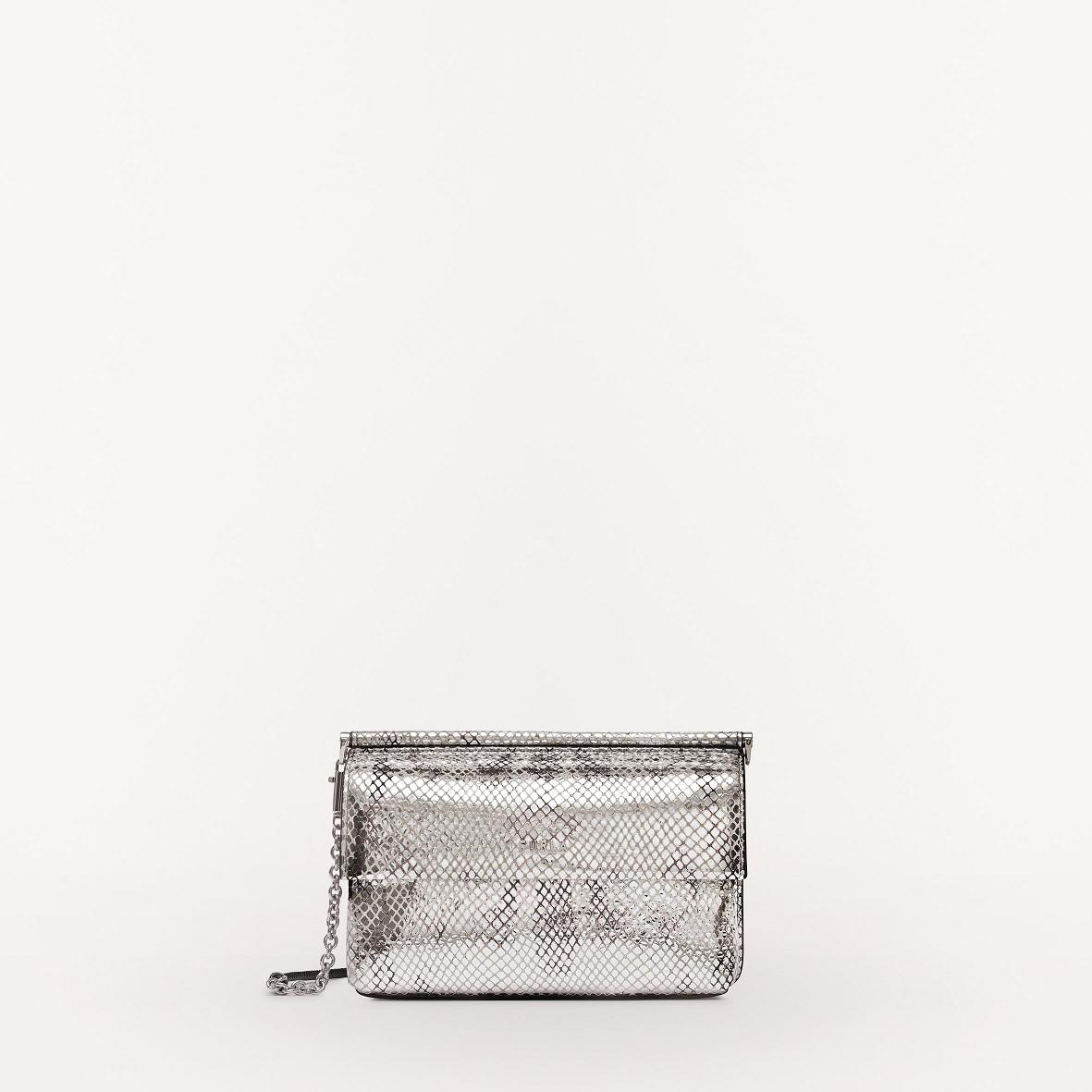 Furla Ninfa Mini Bags Silver Women South Africa BL7819360